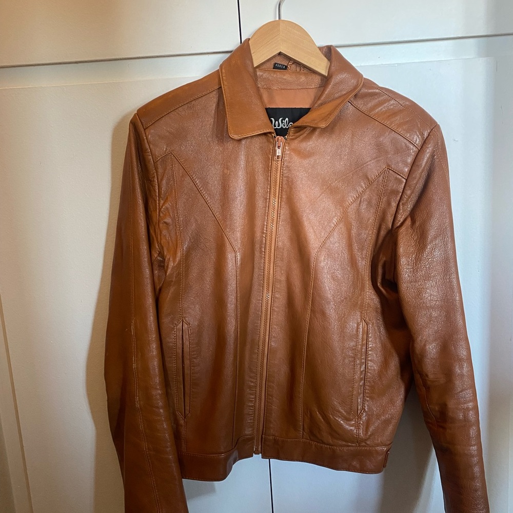 Leather Jacket Brown